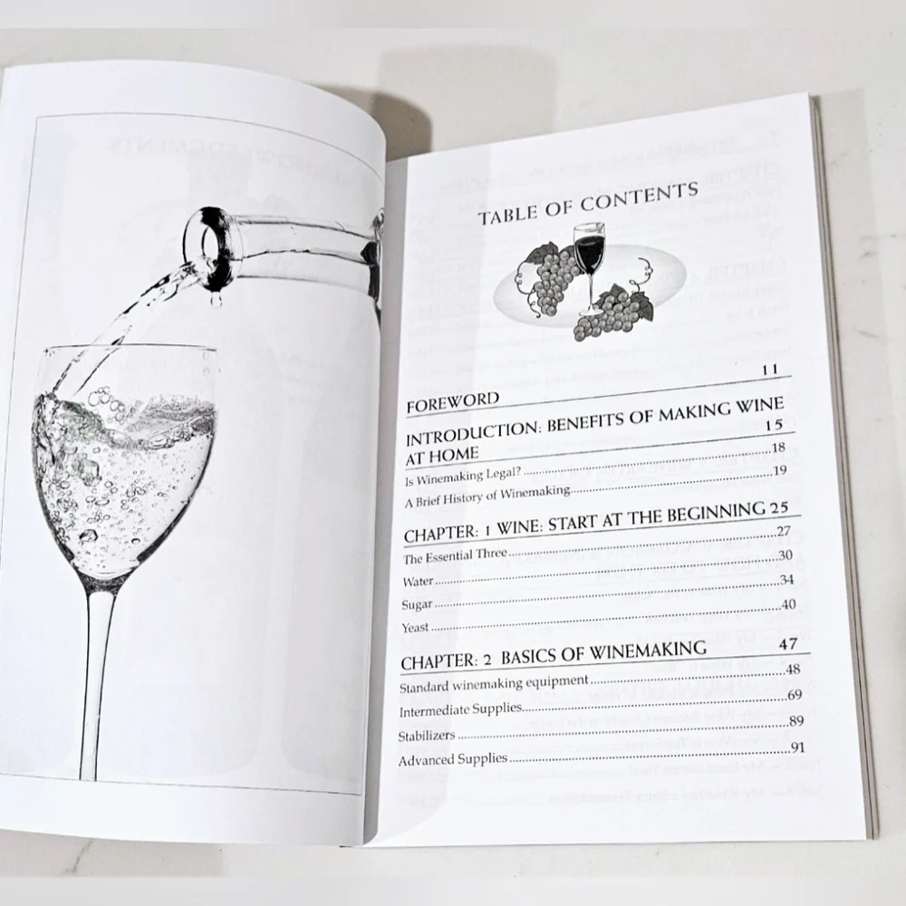 BOGO The Complete Guide to Making Your Own Wine at Home Book